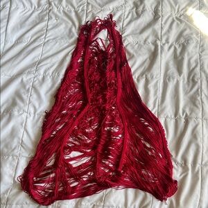 DREAMGIRL SCARLETT FRINGE DRESS